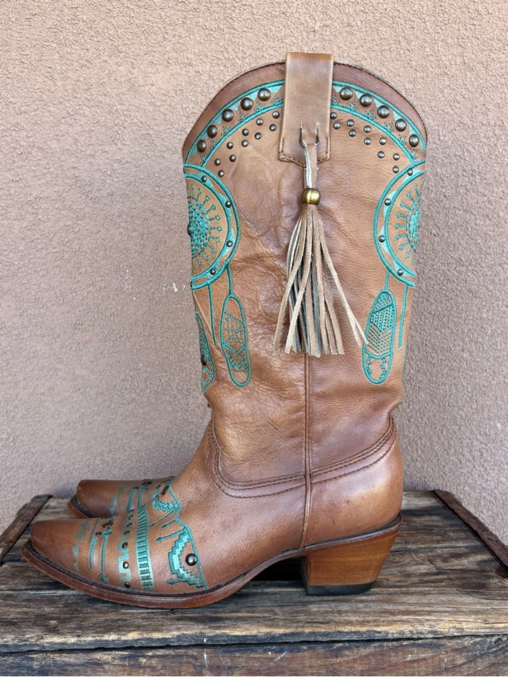 Vintage Corral Women’s Dream Catcher Cowgirl Boot